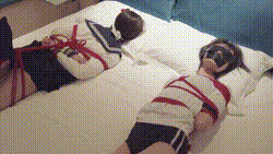 鹿角与猫爪  双人调教新人小萝莉和清纯小伪娘的伪百合训教-gif